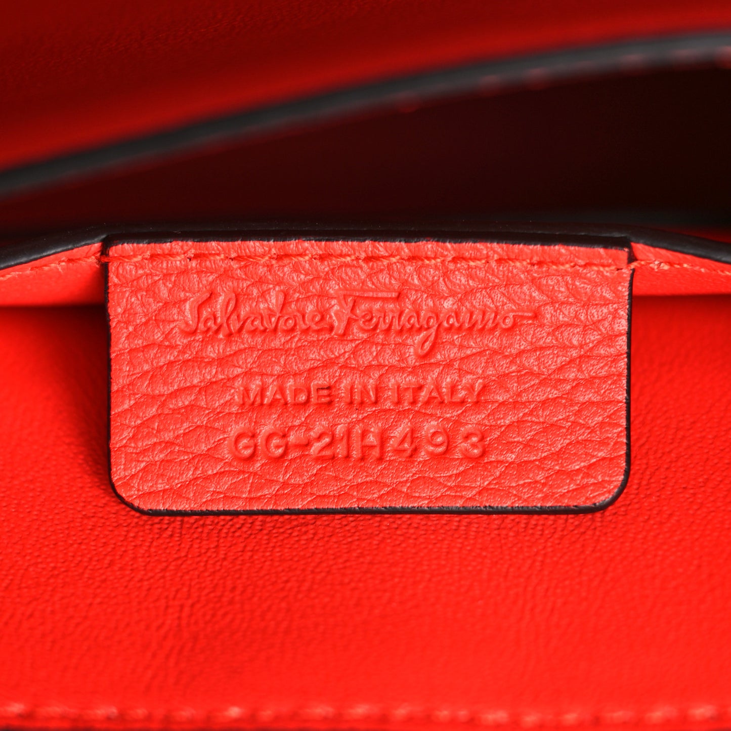 Calfskin Small Margot Top Handle Satchel Candy Apple Red