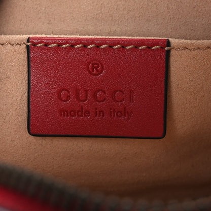 Gucci Calfskin Matelasse GG Marmont Belt Bag 95 38 95 38 Hibiscus Red 6 of 14