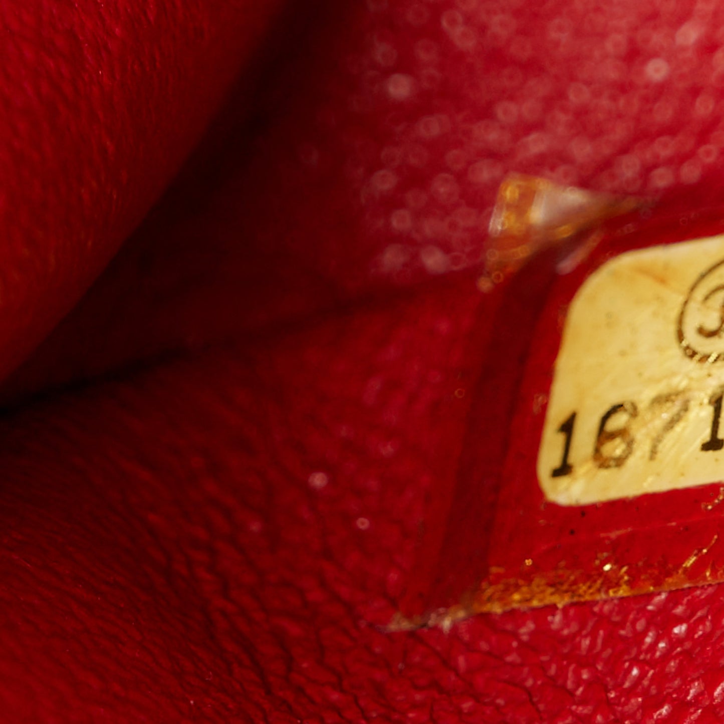 Caviar Quilted Jumbo Double Flap Red