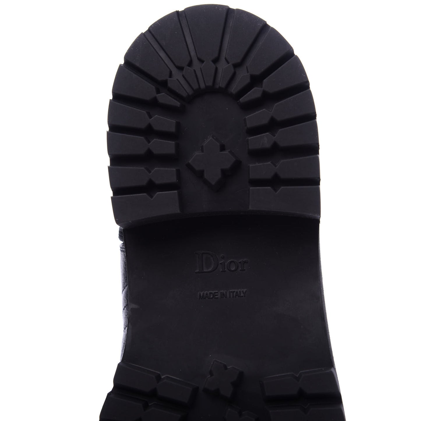 Calfskin Ground Low Boot 39 Black