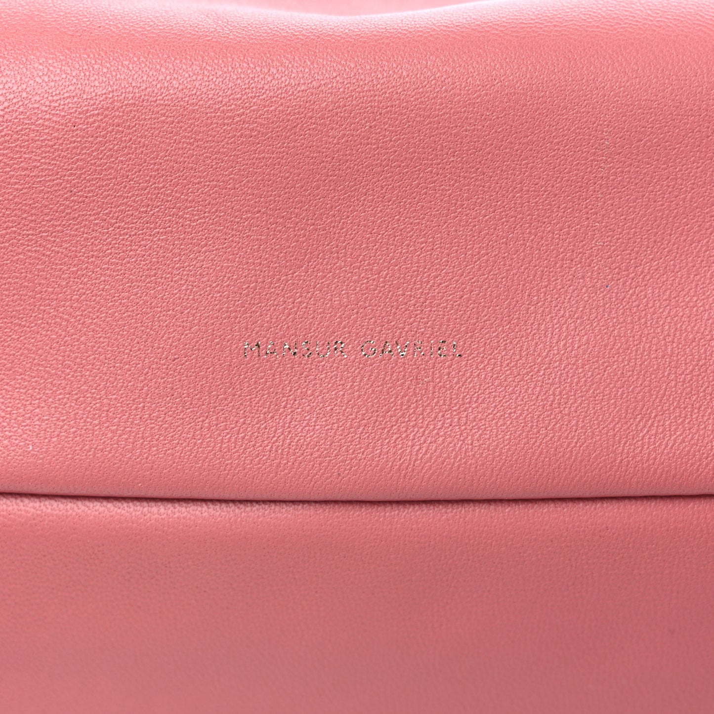 Lambskin Mini Cloud Clutch Blush