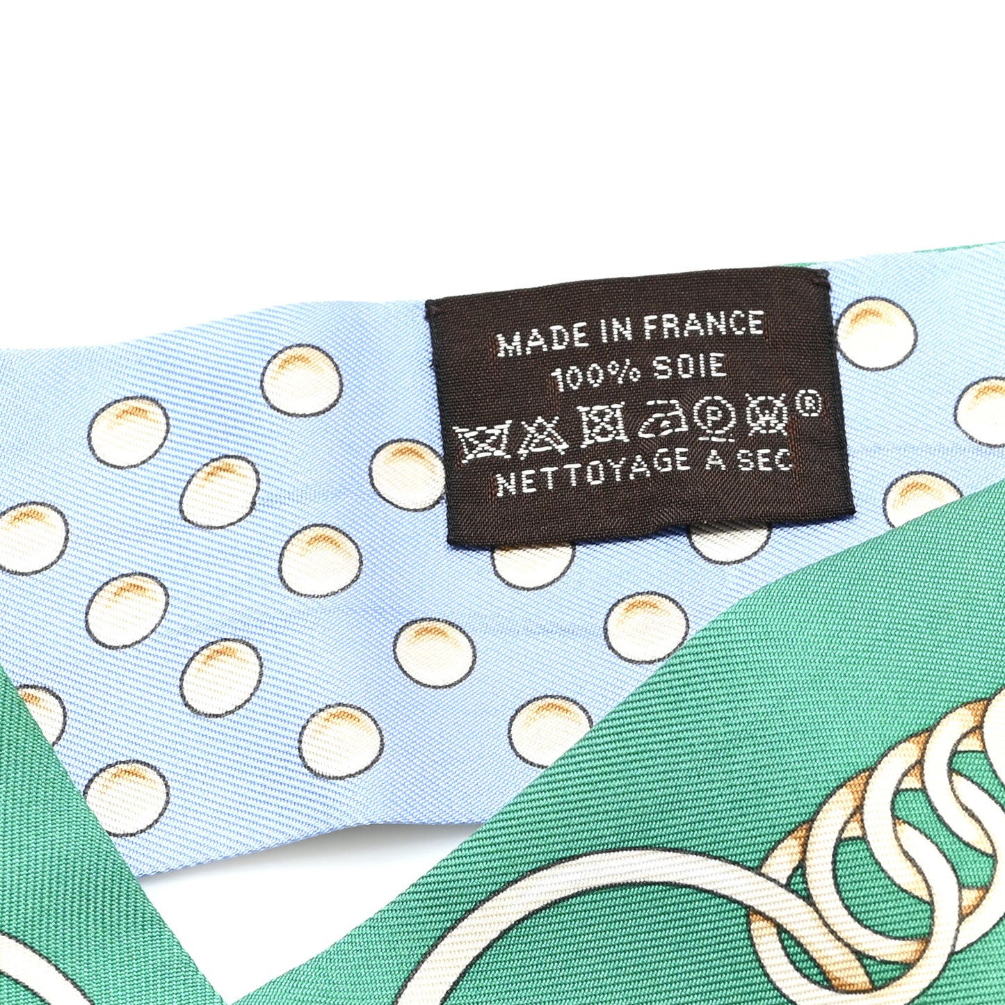 Silk Grand Tralala Twilly Bleu Ciel Vert