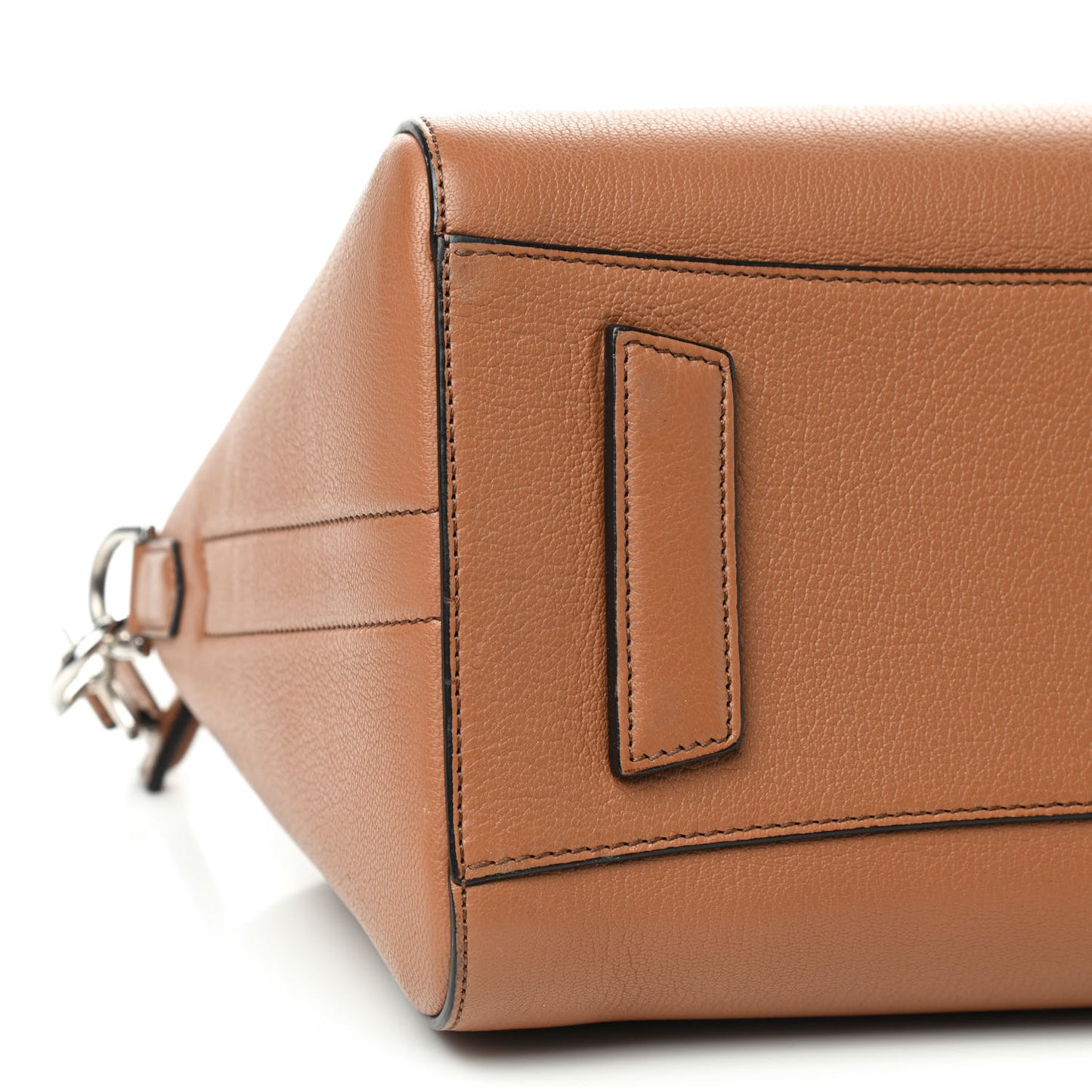 Sugar Goatskin Small Antigona Caramel
