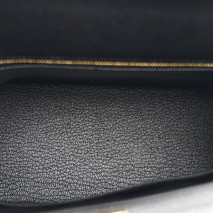 Hermes Epsom Kelly Sellier 25 Black 5 of 11