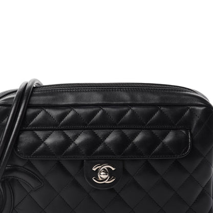 Chanel Calfskin Quilted Cambon Camera Case Black 11 of 11