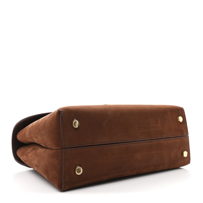 Celine Grained Nubuck Calfskin Medium Nino Chestnut 4 of 13
