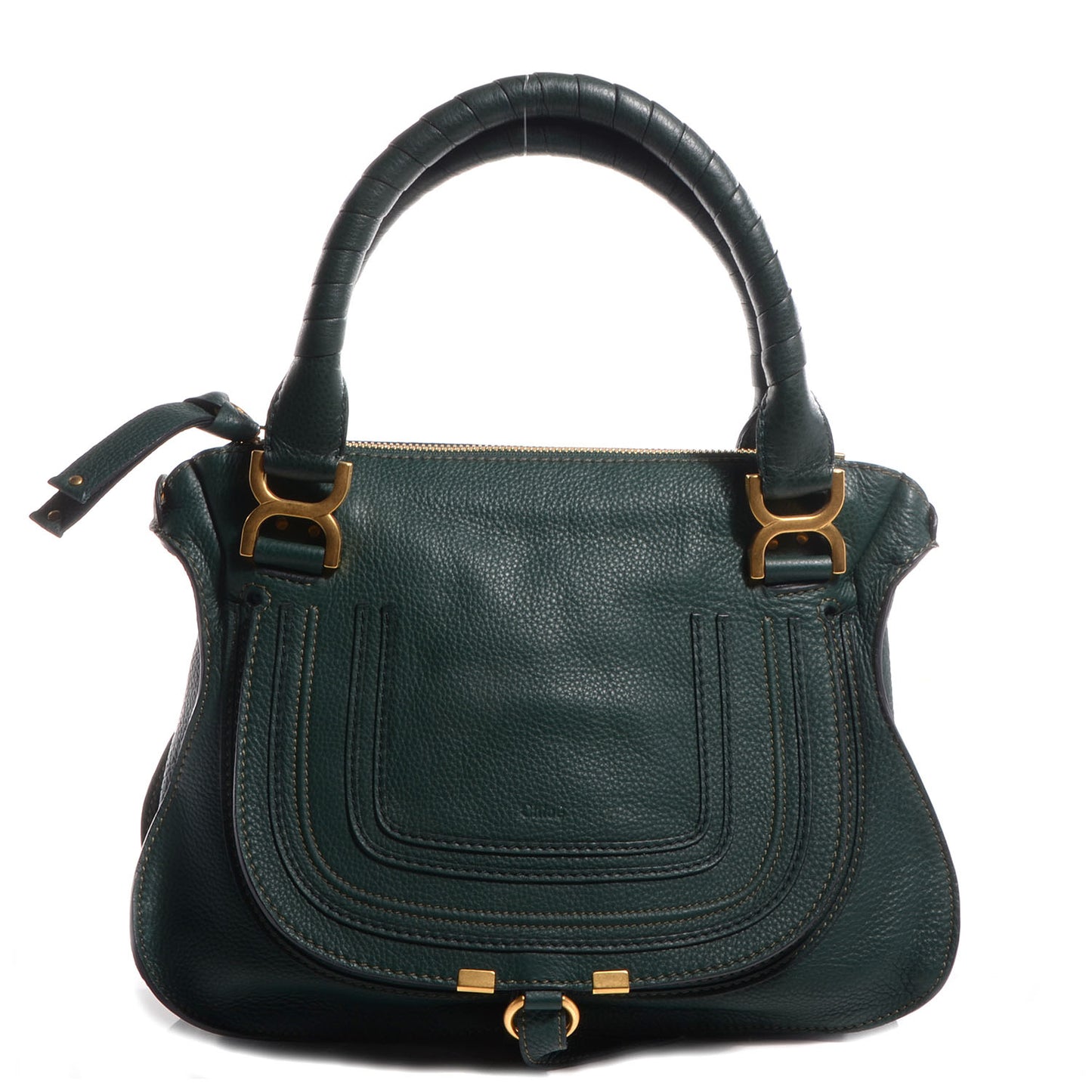 Calfskin Medium Marcie Satchel Epicea