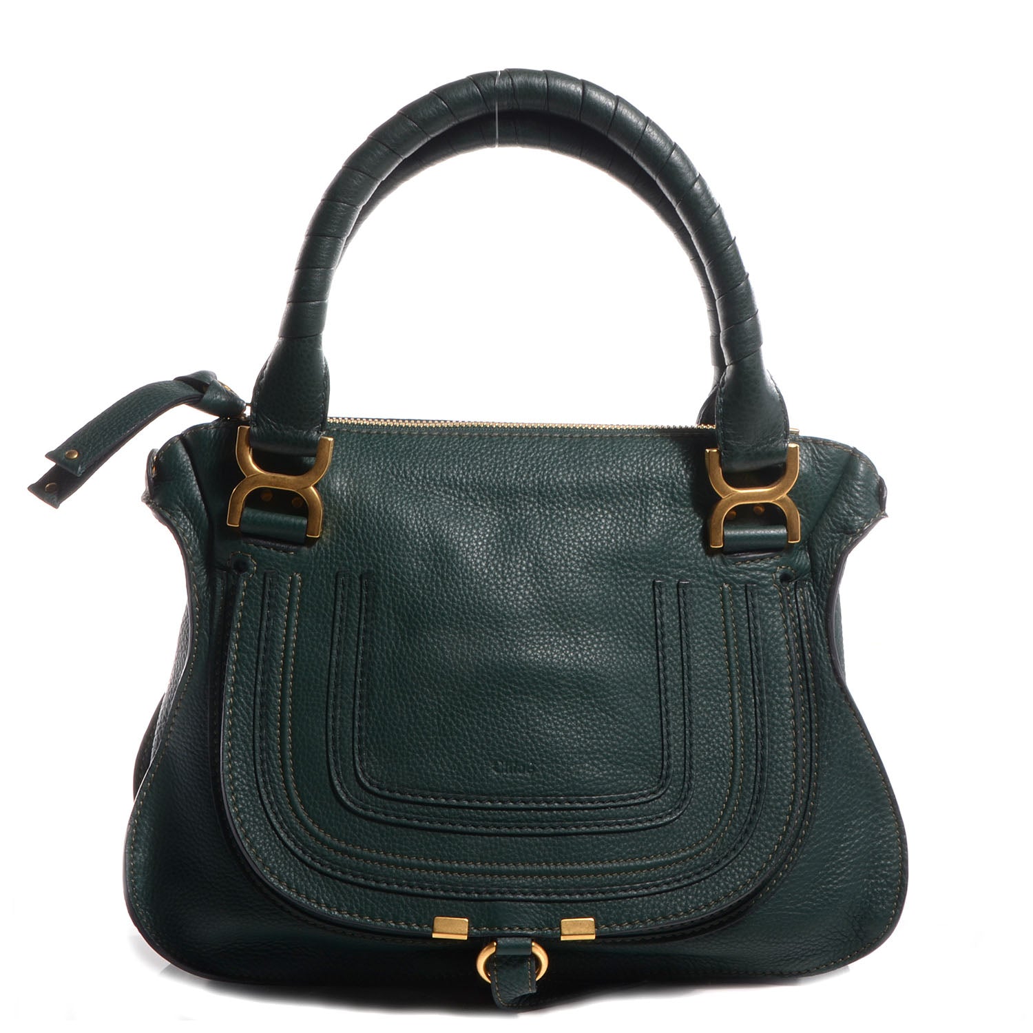 Chloe Calfskin Medium Marcie Satchel Epicea 1 of 10