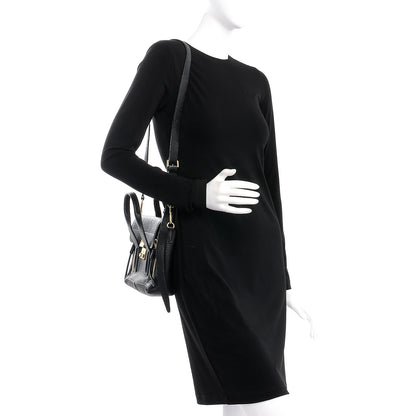 3.1 Phillip Lim 3.1 Textured Calfskin Mini Pashli Satchel Black 2 of 8