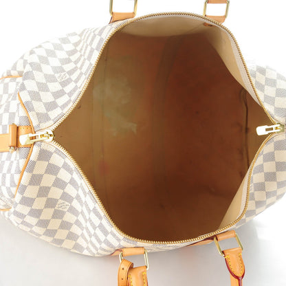 Louis Vuitton Damier Azur Keepall Bandouliere 45 6 of 13