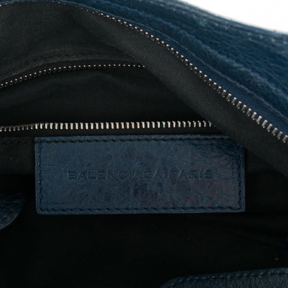 Balenciaga Agneau Giant 12 Silver Hardware Town Bleu Mineral 6 of 7
