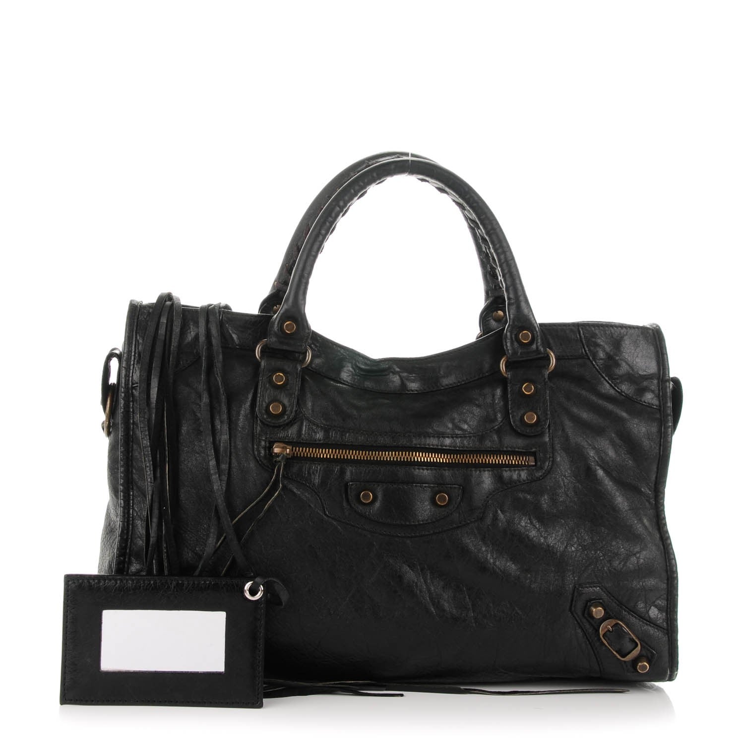 Balenciaga Chevre Classic Hardware City Black 1 of 8