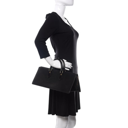 Louis Vuitton Epi Sac Triangle Black 2 of 10