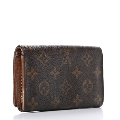 Louis Vuitton Monogram Porte-Monnaie Billets Tresor Wallet 3 of 11