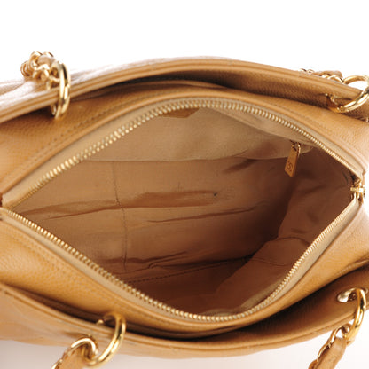 Chanel Caviar Quilted Petit Timeless Tote PTT Beige 5 of 13