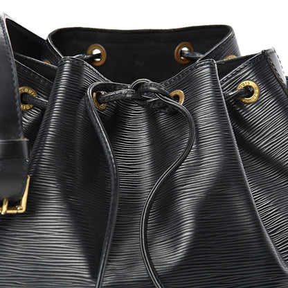 Louis Vuitton Epi Petit Noe Black 6 of 16