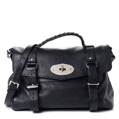 Mulberry Polished Buffalo Medium Alexa Midnight Blue 1 of 4