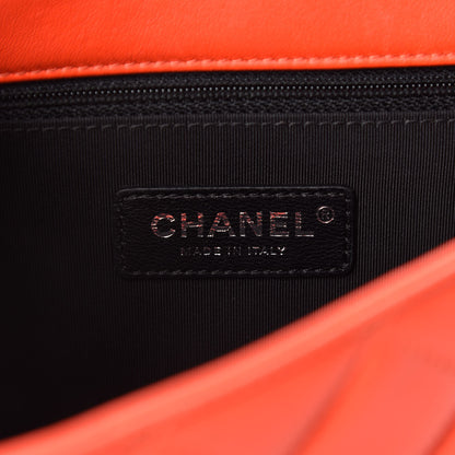 Chanel Lambskin Plexiglass Quilted Small Cuba Color Flap Red Multicolor 9 of 11