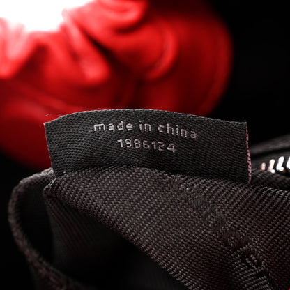 Alexander Wang Crackle Patent Calfskin Small Handle Crescent Bag Flame Red 7 of 10