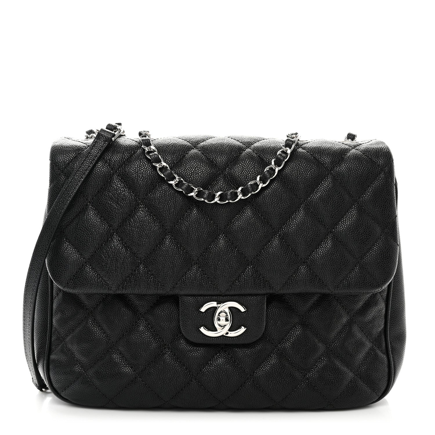 Chanel Caviar Quilted Large Urban Companion Flap Black 1 of 10