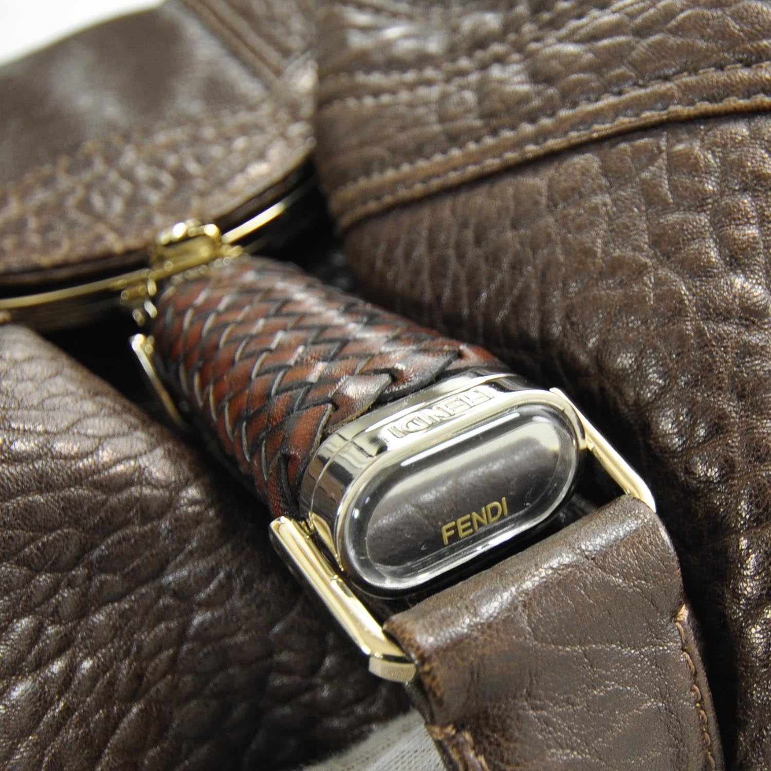 Fendi Nappa Nuvolata Spy Cognac 11 of 11