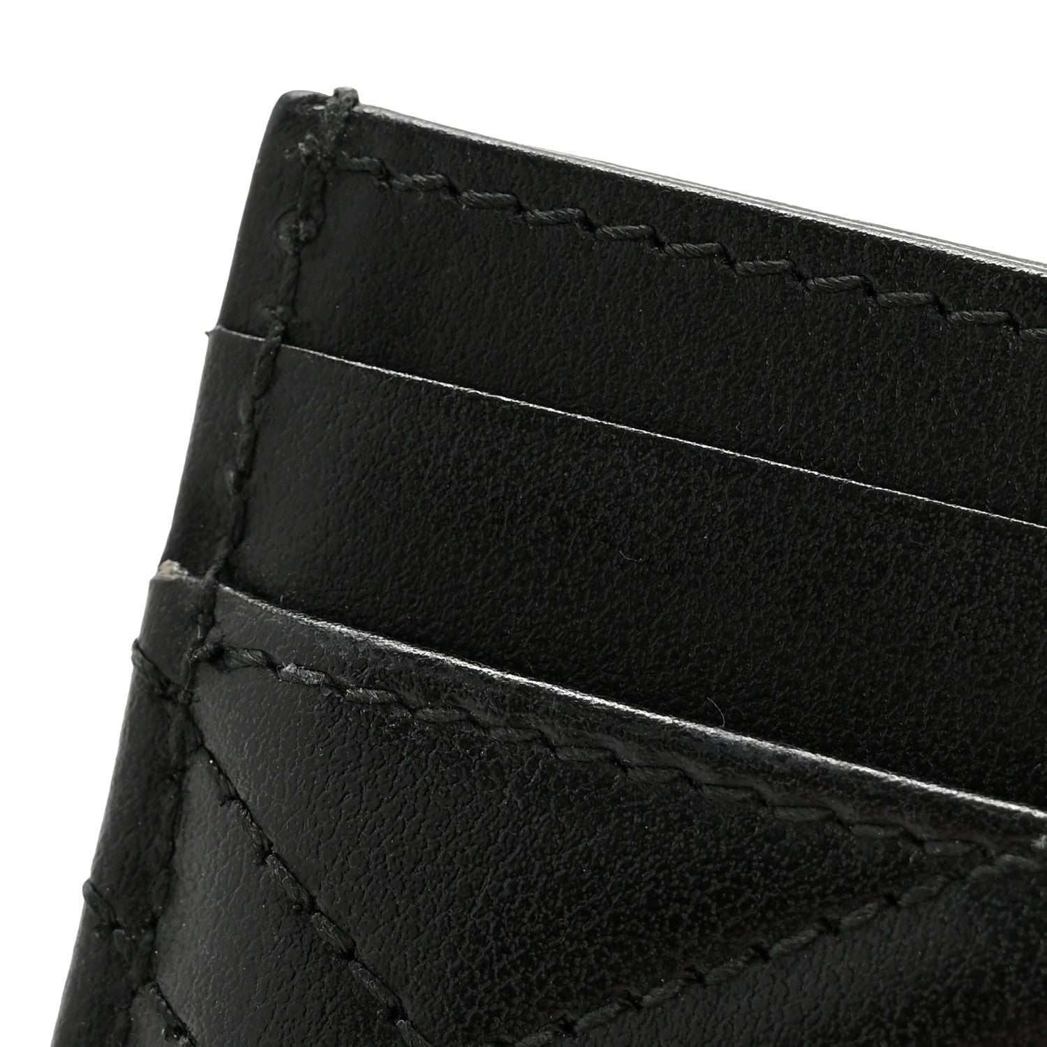 Gucci Calfskin Matelasse GG Marmont Card Holder Black 10 of 10