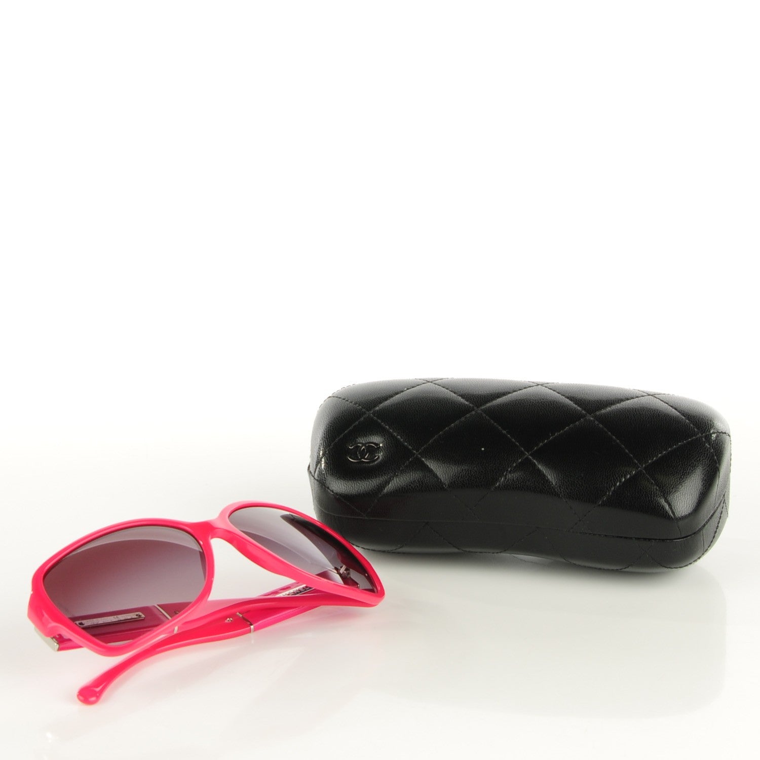 Chanel Patent CC Sunglasses 5230Q Pink 7 of 7