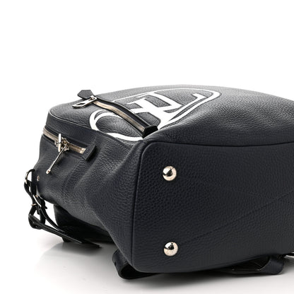 Louis Vuitton Taurillon Armand Initials Backpack Navy 8 of 9
