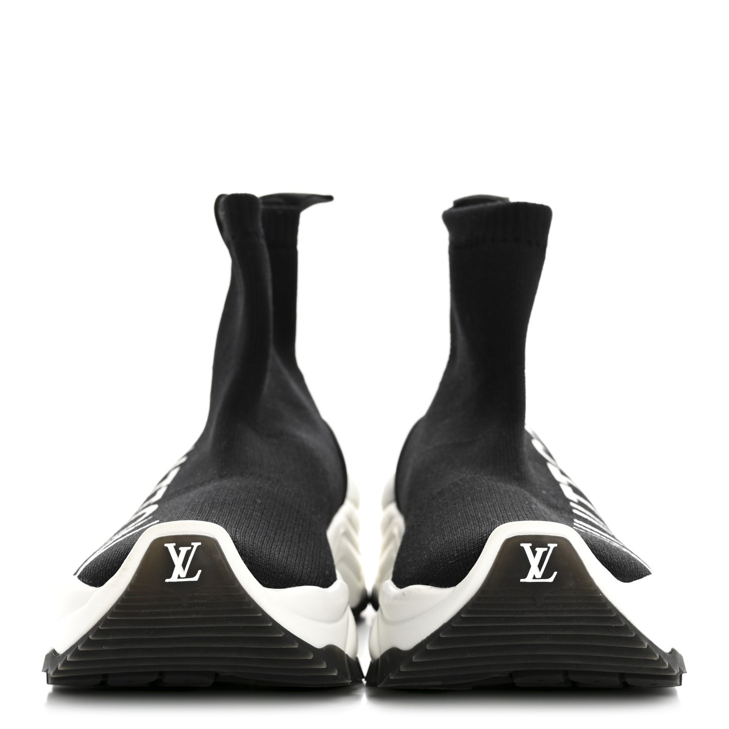 Stretch Fabric Run 55 Sneaker Boots 39 Black
