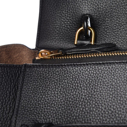 Celine Grained Calfskin Small Belt Bag Black 11 of 12