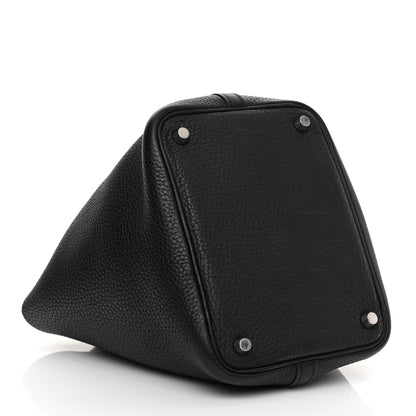 Hermes Taurillon Clemence Picotin Lock 18 PM Black 4 of 8