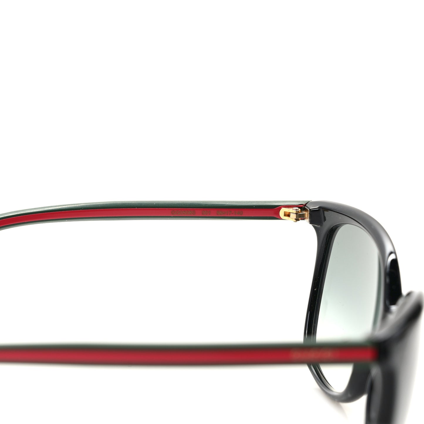 56mm Oversized Web Sunglasses GG0508S Black