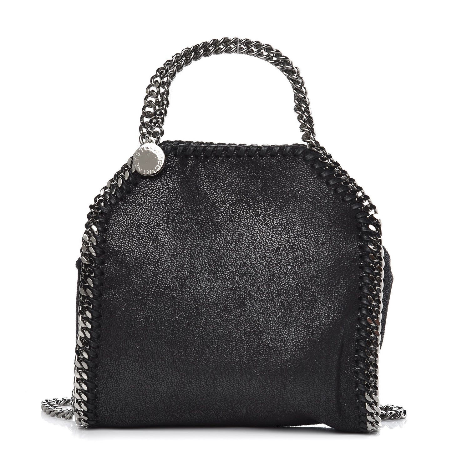 Shaggy Deer Tiny Falabella Tote Black