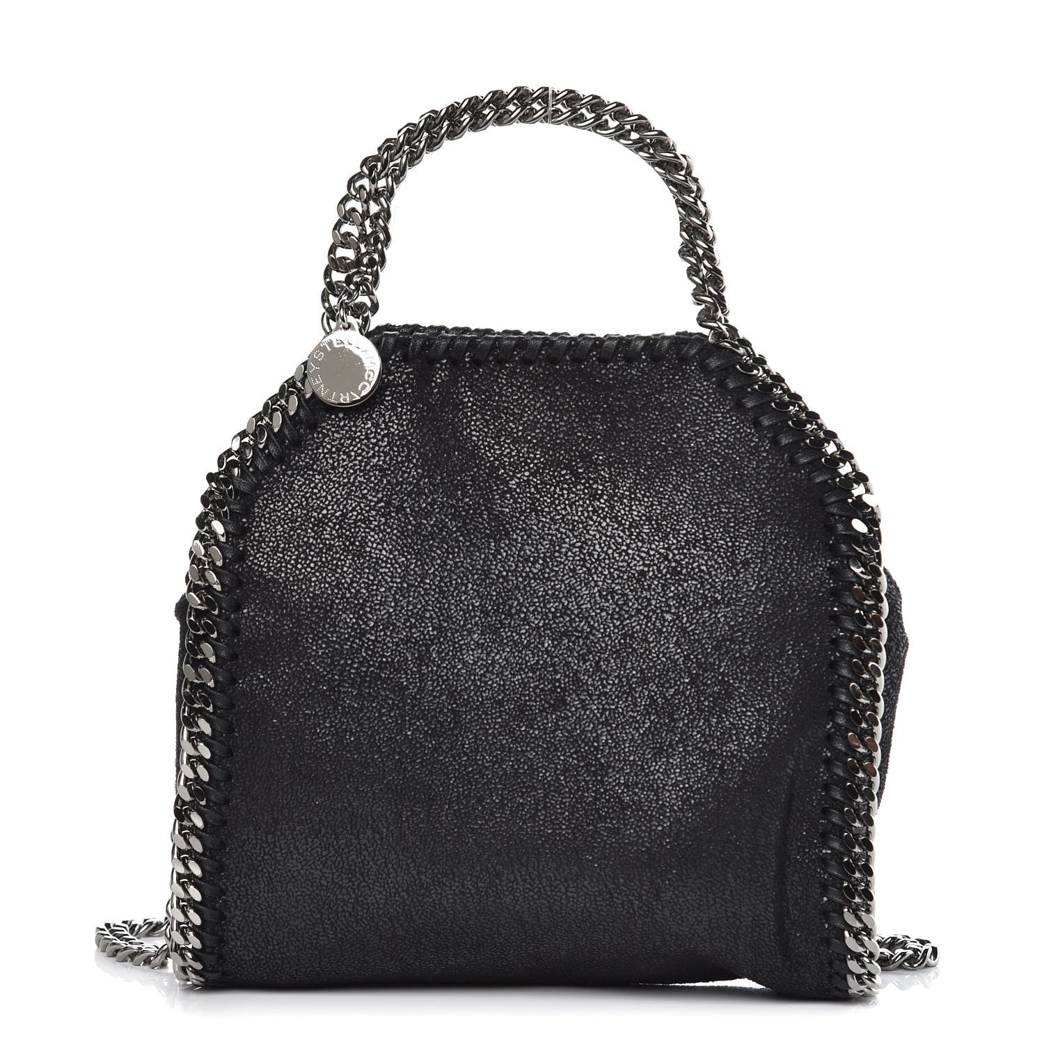 Stella McCartney Shaggy Deer Tiny Falabella Tote Black 1 of 7