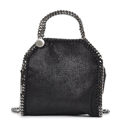 Stella McCartney Shaggy Deer Tiny Falabella Tote Black 1 of 7