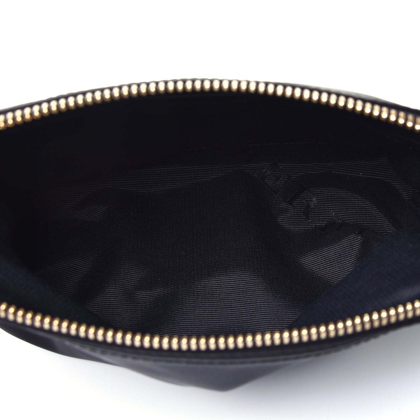 Nylon Top Pouch Black