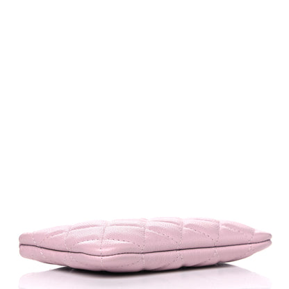 Chanel Caviar Quilted Small Cosmetic Case Light Pink 3 of 4