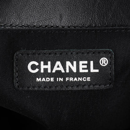 Chanel Lambskin Quilted Medium Boy Flap Black 6 of 7