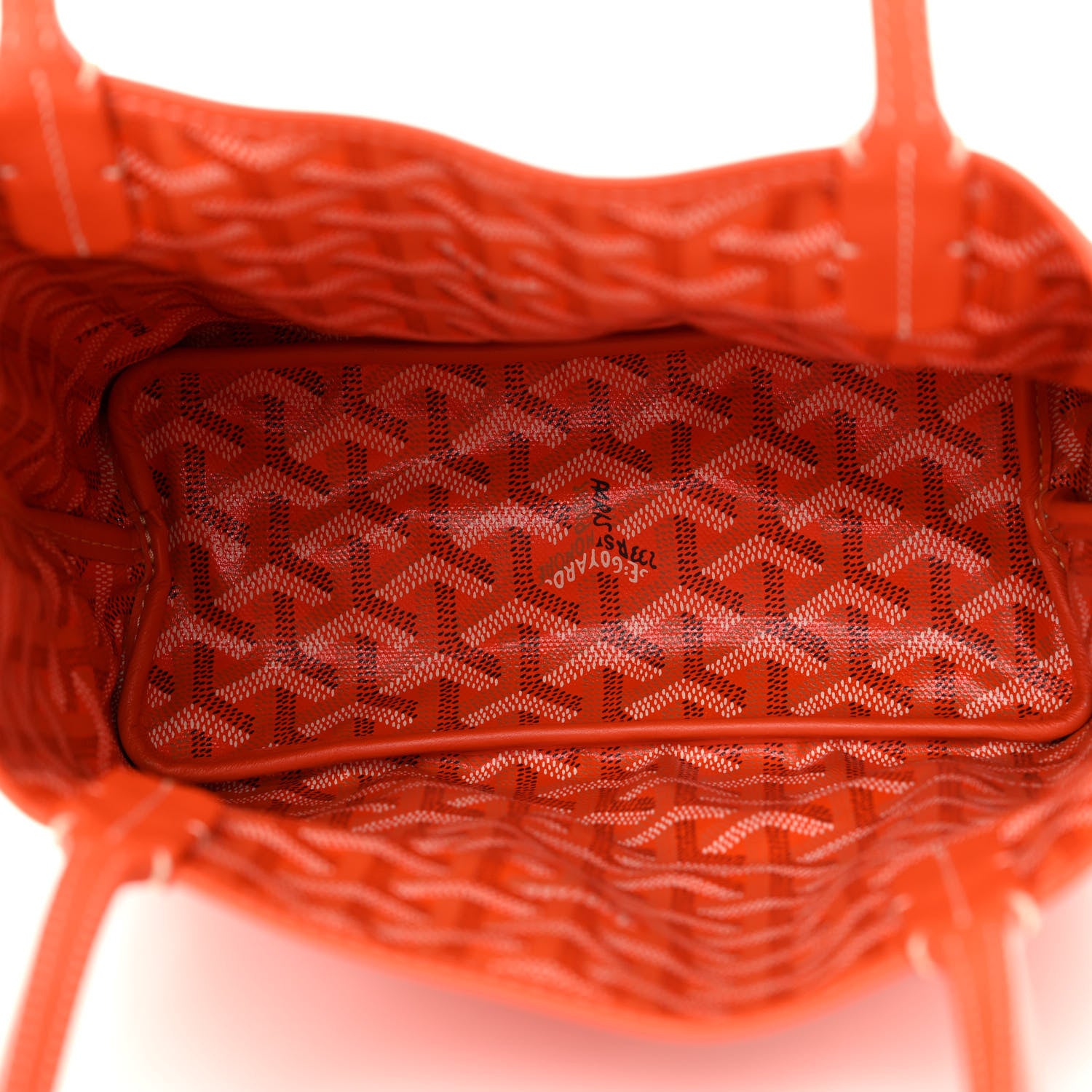 Goyard Goyardine Reversible Mini Anjou Orange Orange 9 of 18