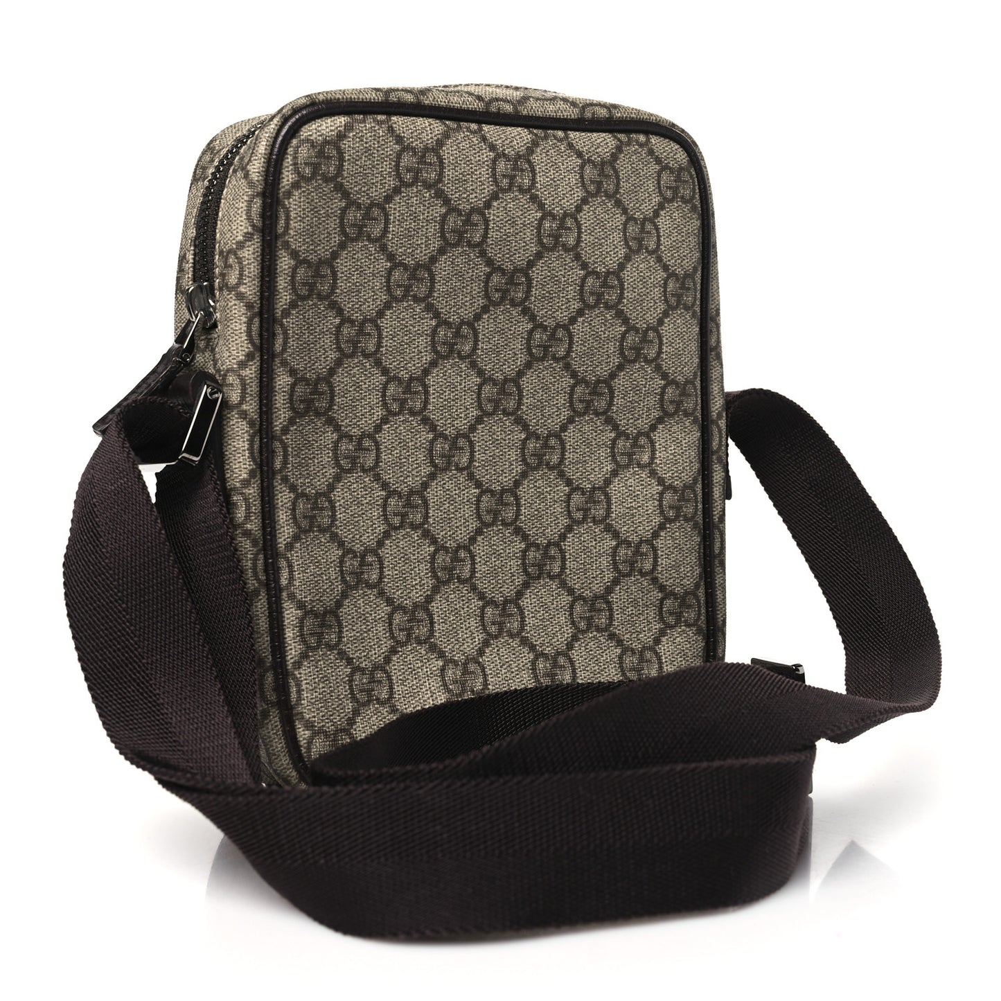 GG Plus Monogram Messenger Bag Ebony