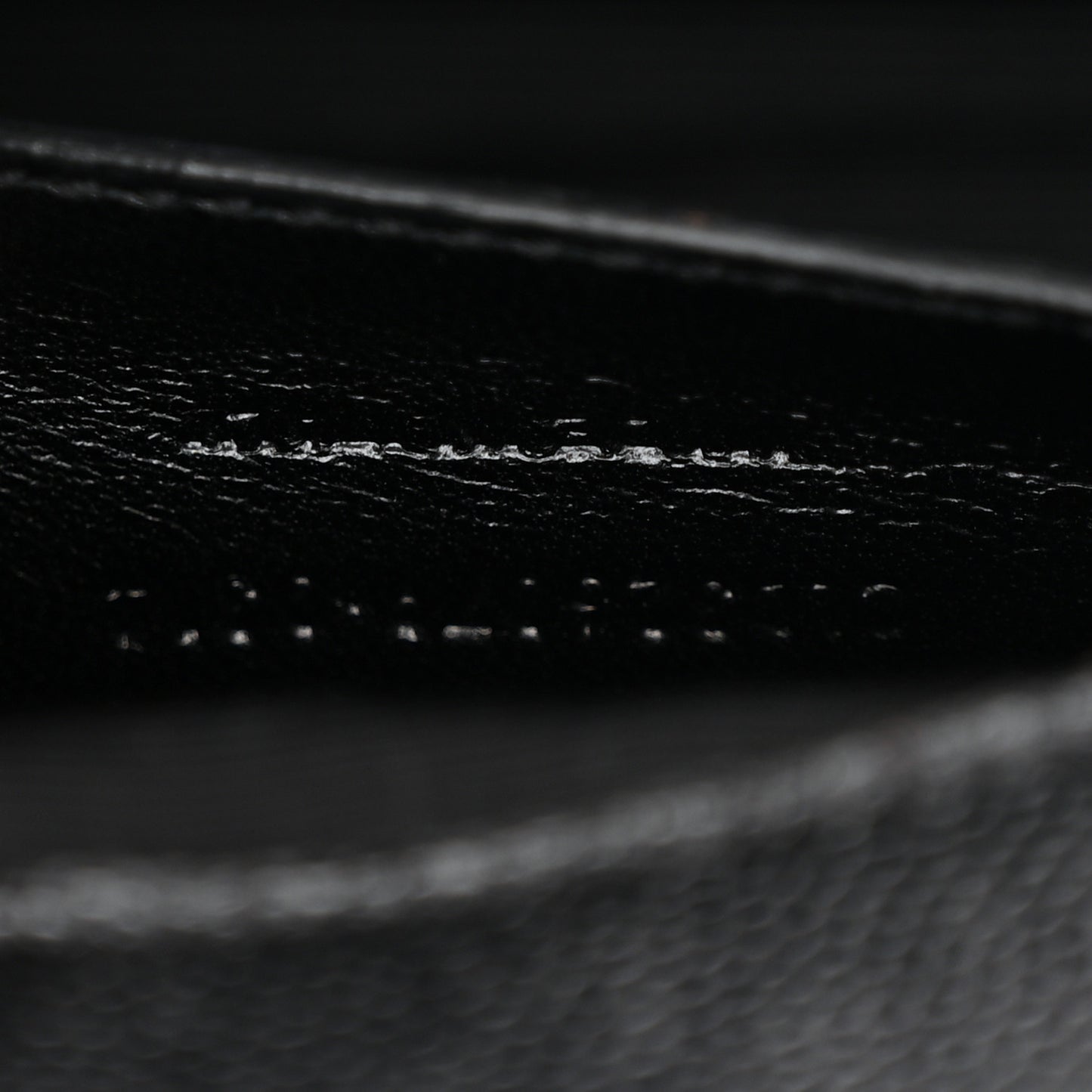 Grain De Poudre Monogram Cassandre Clutch Black