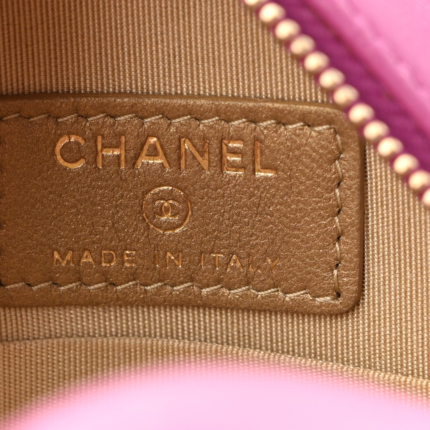 Chanel Lambskin Quilted Round Pearl Crush Clutch With Chain Purple 6 of 13