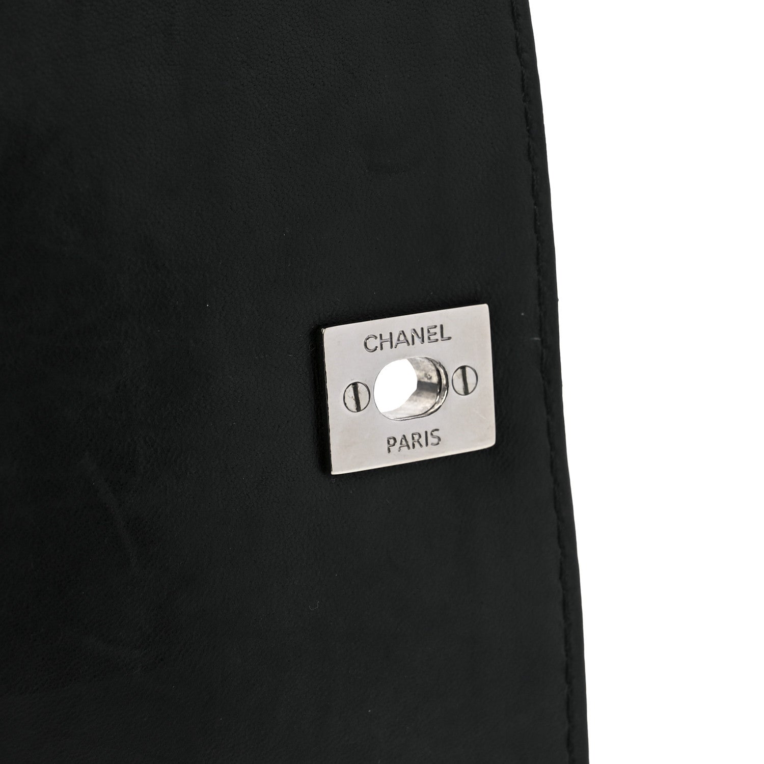 Chanel Vinyl Quilted In The Business Flap Bag Black 6 of 12
