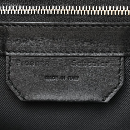 Proenza Schouler Paper Lambskin Tiny PS1 Plus Zip Satchel Dove Grey 6 of 11