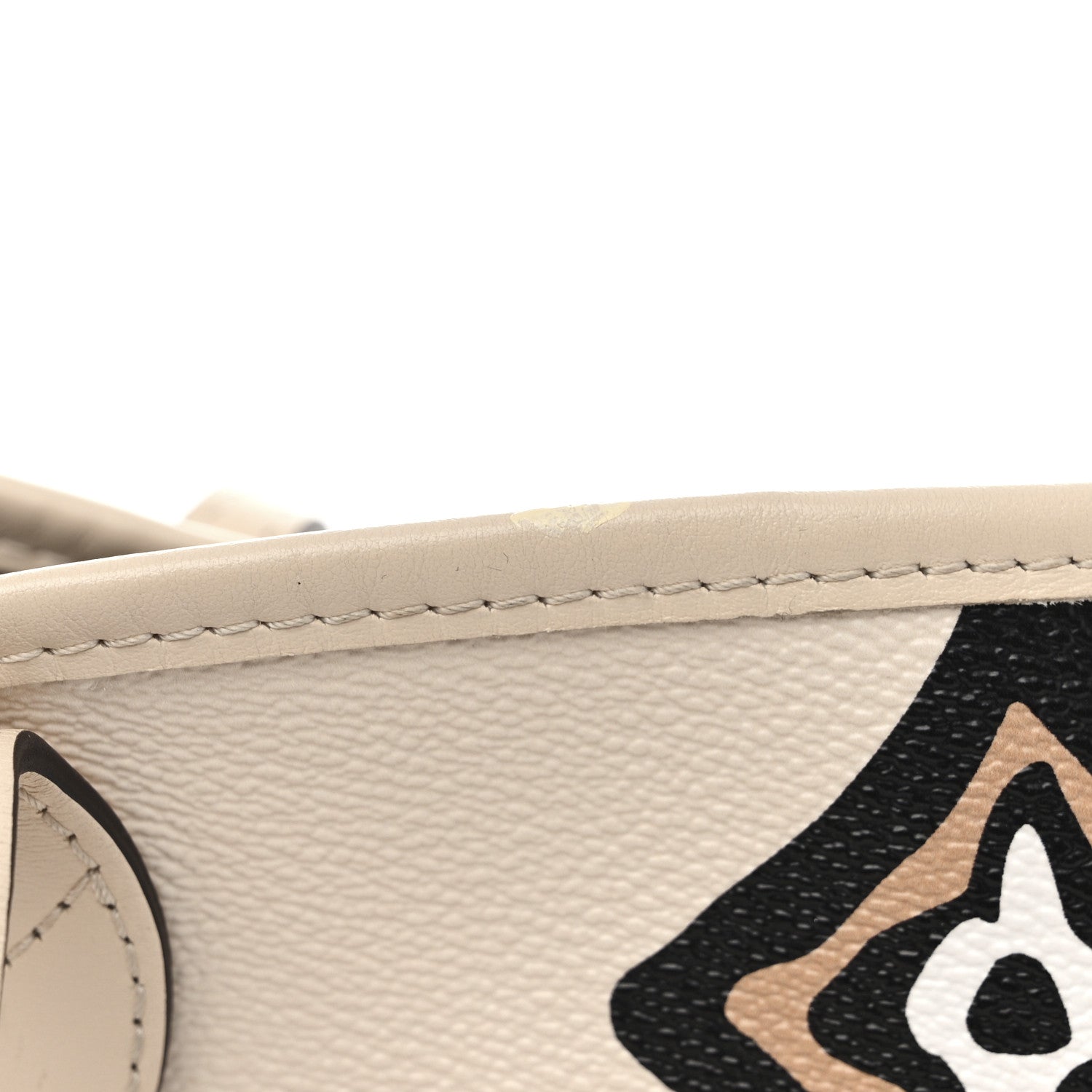 Louis Vuitton Monogram Giant Wild at Heart Neverfull MM Creme 11 of 11