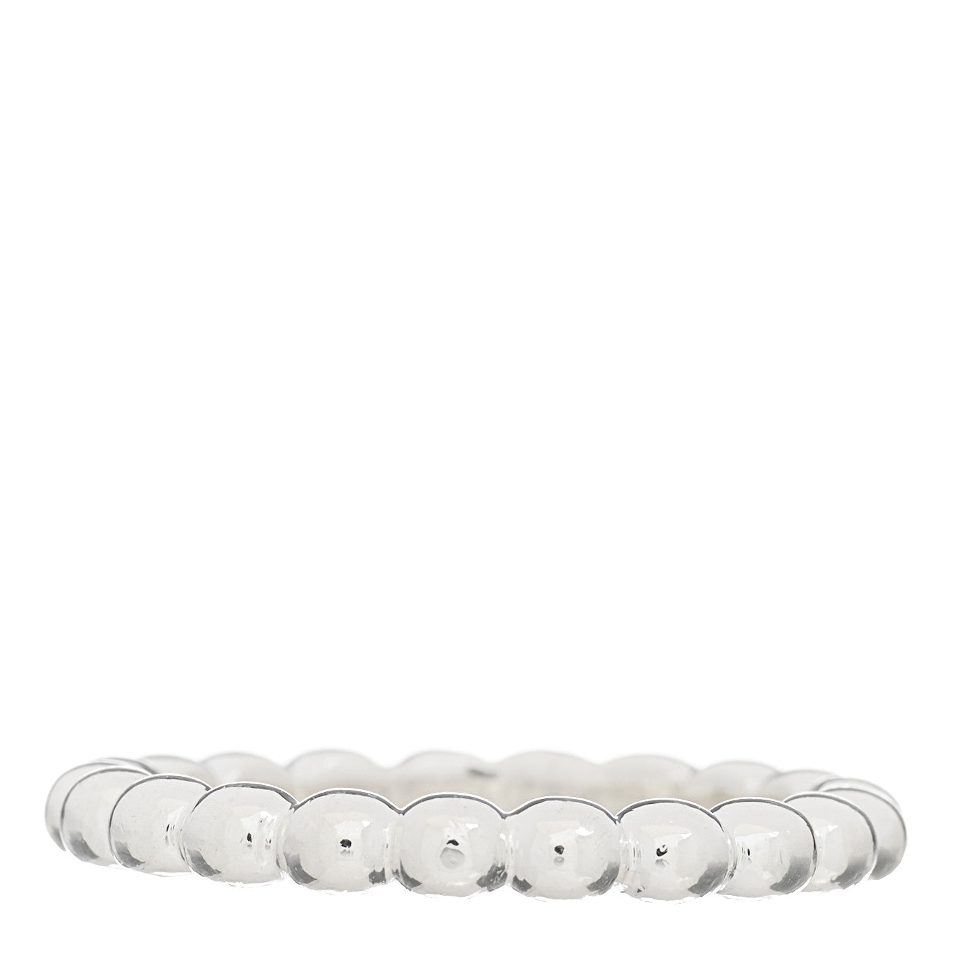 Tiffany Sterling Silver HardWear Bead Ring 53 6.25 3 of 5