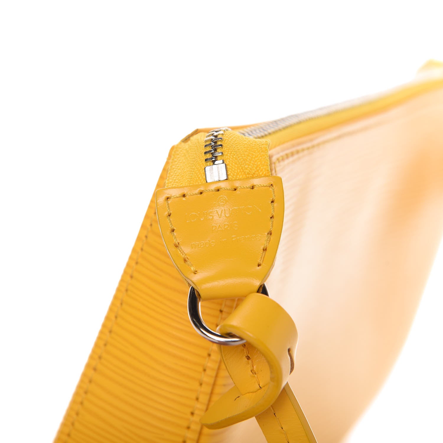 Louis Vuitton Epi Pochette Accessories NM Citron 9 of 10