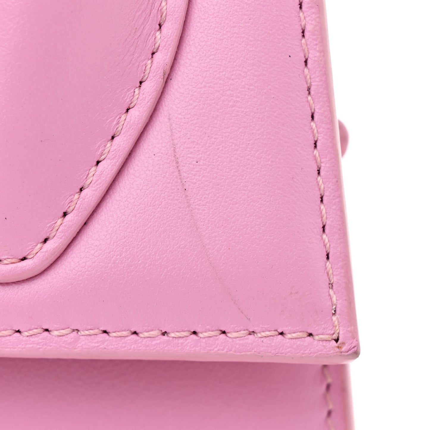 Smooth Calfskin Le Chiquito Noeud Light Pink