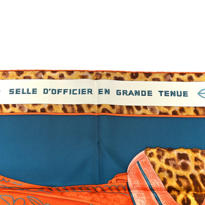 Hermes Silk Selle d'Officier En Grande Tenue Scarf 90 3 of 6