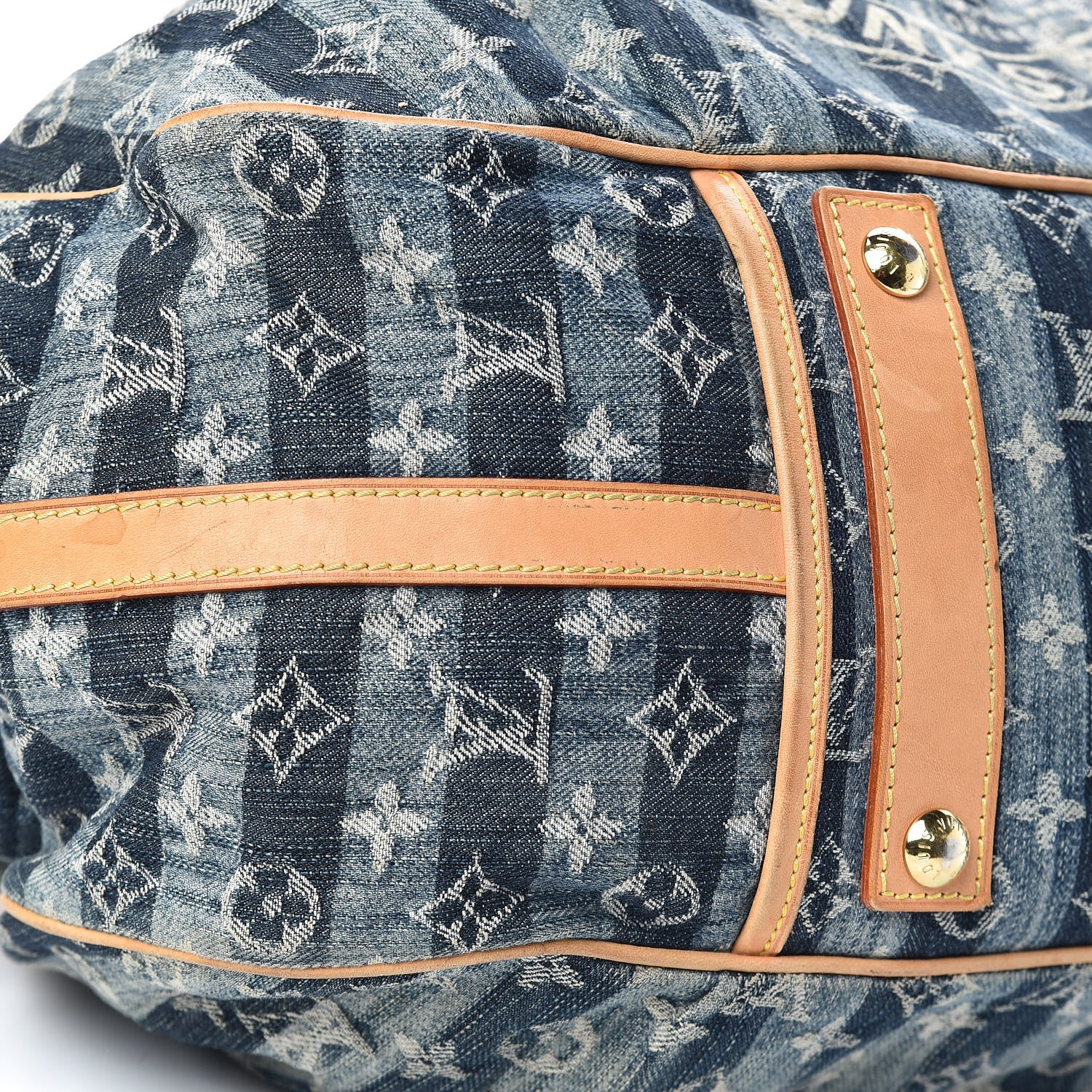 Louis Vuitton Denim Raye Cabas GM 25 of 28